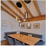 s.luce Cruet 3-flg. Ø 30 cm rund Amber