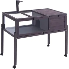 Vevor Schildkrötengehege Holz 965 x 610 x 825 mm