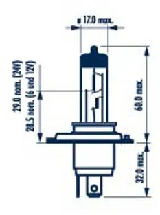 NARVA Glühlampe 488983000
