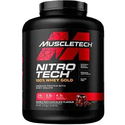 Muscletech Nitro Tech 100% Whey Gold (5lbs) Strawberry Shortcake EINHEITSGRÖSSE