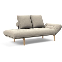 INNOVATION LIVING Schlafsofa Rollo Bow Stoff Beige