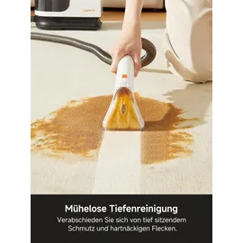 Uwant Teppichreinigungsmaschine 18 kPa Leistungsstarker Polsterreiniger für Haustiere, tragbarer Teppichreiniger mit Reinigungs- und Selbstreinigungswer...
