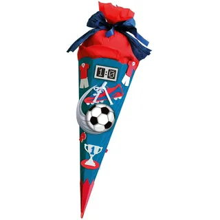 ROTH Bastelset Soccer rot/blau 68 cm 6-eckig