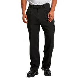 URBAN CLASSICS Double Pleated Dressed Stoffhose - Schwarz - 33