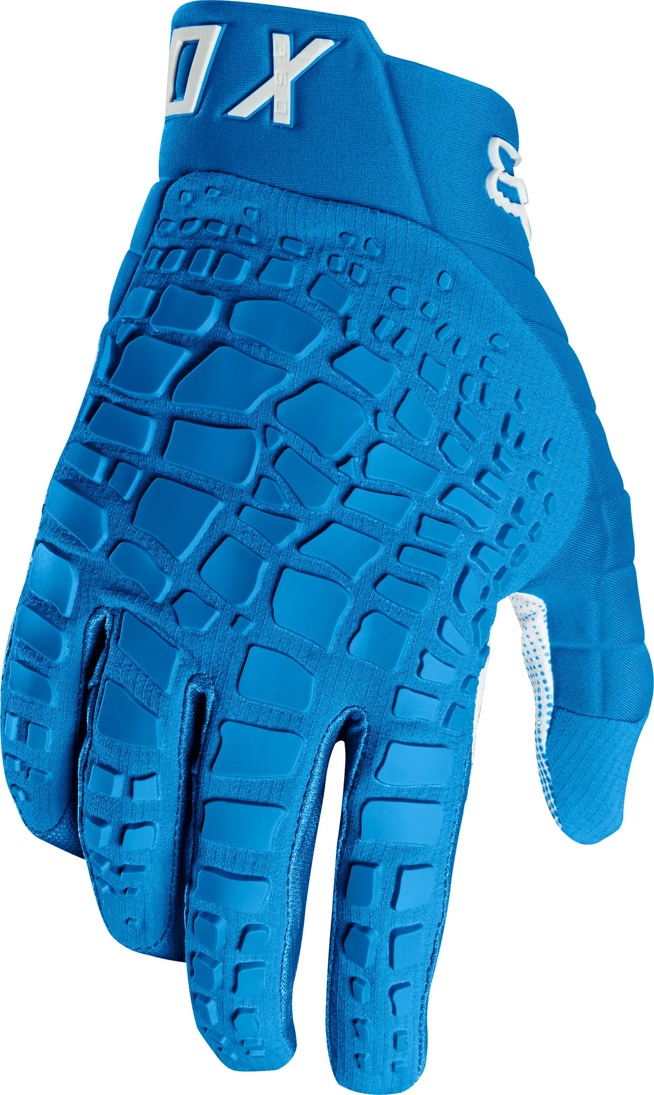 FOX 360 Grav, gants - Blanc - S