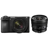 Sony Alpha ILCE-6700 + 18-135mm + PZ 10-20mm f4 G | -70,00€ Objektiv-Warenkorbaktion | nach 500 EUR Sony A6700 When-Bought-With-Aktion 2.489,00€ Effektivpreis