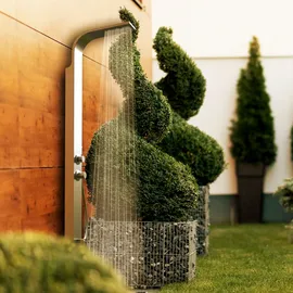 Eclipse HONOLULU silber Gartendusche