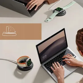 Joyroom JR-W12 Faltbares Induktionsladegerät für Apple watch - Schwarz