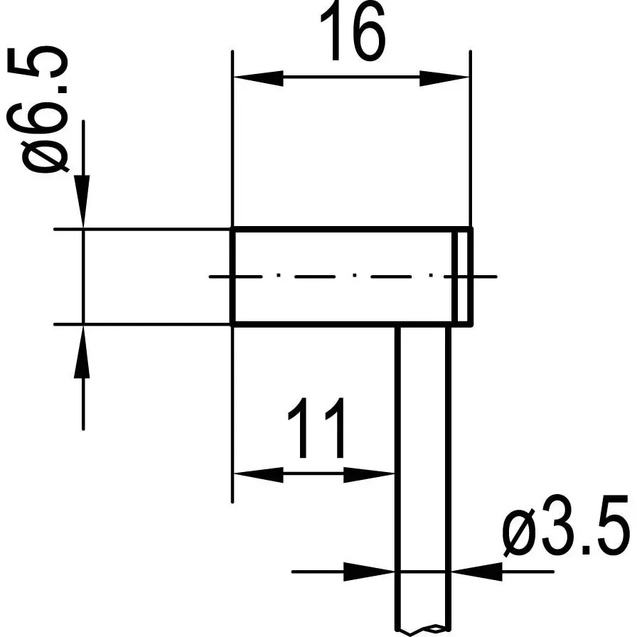 Sensopart 1,5mm,  6,5mm bündig, PNP ISZ 46-02
