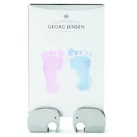 Georg Jensen Elefanten Bilderrahmen 10x15cm - Hochglanzpolierter Edelstahl -