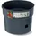 Prosperplast Tomatentopf Rankhilfe Anzuchttopf für Tomate Grower Pflanzkübel aus Kunststoff in Anthrazit (L) x 29,5 cm