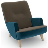 Max Winzer Max Winzer® Loungesessel »build-a-chair Borano«, grün