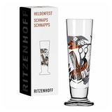 Ritzenhoff & Breker Ritzenhoff Schnapsglas Heldenfest 52 ml Kristall, Kristalloptik Bunt