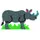 Hama Stiftplatte Nashorn