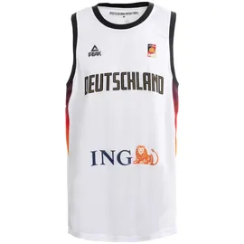 Peak Performance Basketballtrikot Deutschland 2025 Weiß 3XL