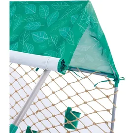 HaPe Sandkasten mit Dach grün