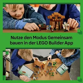 LEGO Minecraft Angriff des Magiers auf das Dorf 21596