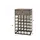 KAWOLA Weinschrank 54 x 85 x 35 cm Braun