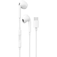 DUDAO In-Ear-Kopfhrer mit USB-Typ-C-Anschluss wei (X14PROT) - Weiß