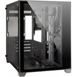 Inter-Tech C-501 Aspect Gaming Gehäuse, Tempered Glass, Schwarz