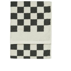 Marc O’Polo Home Handtücher Checker, Frottier (1-St), mit Jacquard-Karomuster grau 70 cm x 100 cm