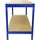 MONSTER SHOP Werkbank Metall 120x90x60 cm blau