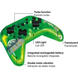 Blade Rick und Morty Controller Grün Nintendo Switch