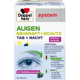 Doppelherz System Augen Sehkraft + Schutz Kapseln 120 St.