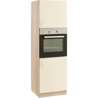 WIHO KÜCHEN Backofenumbauschrank Flexi 60 x 57 x 200 cm Beige
