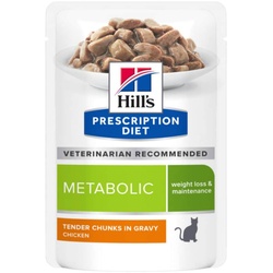 Hills Prescription Diet Feline Metabolic mit Huhn 1 x 85 g