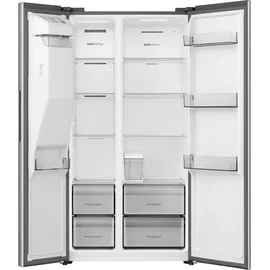 Hisense RS5P528STIE Side-by-Side (528 l, 1786 mm hoch, Silber)