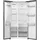 Hisense RS5P528STIE Side-by-Side (528 l, 1786 mm hoch, Silber)