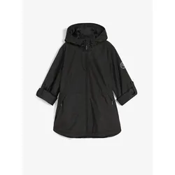 bonprix Ultraleichte Regenjacke mit Tasche zum Verstauen wasserdicht, schwarz, 42