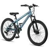 licorne bike gmbh Thunder 24 Zoll RH 54 cm Unisex Aquamarine