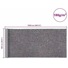 vidaXL Rutschfestes Malervlies 10 m x 1 m
