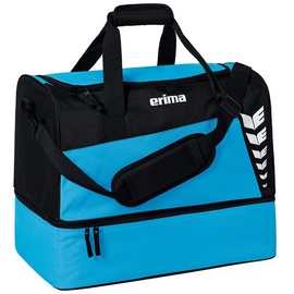 Erima Six Wings Sporttasche mit Bodenfach curacao/schwarz M
