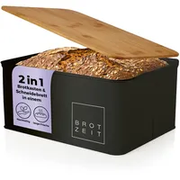 Lumaland Cuisine Brotkasten | Schwarz