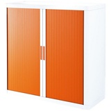 easyOffice Rollladenschrank »easyOffice« 110 x 104 x 41,5cm, (B/H/T), orange