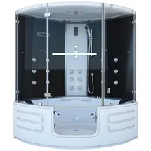 AcquaVapore Dampfdusche Whirlpool Dusche Duschkabine K70-SW-TH-EC-SC 150x150cm