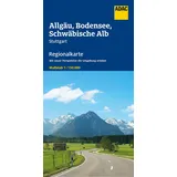 adac kartografie / adac kartografie ein imprint von mairdumont ADAC Regionalkarte 15 Allgäu, Bodensee, Schwäbische Alb 1:150.000