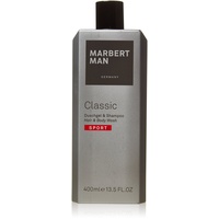 Marbert Man Classic Sport homme/men, Hair & Body Wash, 1er Pack (1 x 400 ml)