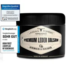 Urban Forest Lederpflege Premium Balsam für Glattleder, imprägniert mit UV-Schutz, 250ml