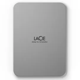 LaCie Mobile Drive Moon 1 TB USB 3.0 Silber STLP1000400