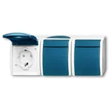 Busch-Jaeger Schuko-Steckdose 3-fach Ocean 3 St.