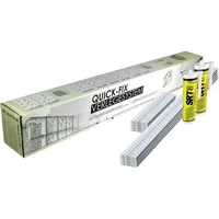 Fuchs Design Verlegesystem 10 Glassteine cm - weiss