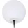 smartwares Solarleuchte LED 30,5 cm 1er Set weiß