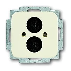 Busch Jaeger  Lautsprecher Steckverb. 2147 U-212 weiss Busch Duro 2000 SI Zentralscheibe
