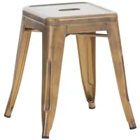 deluke Hocker FULDA 40 x 46 x 40 cm Gold