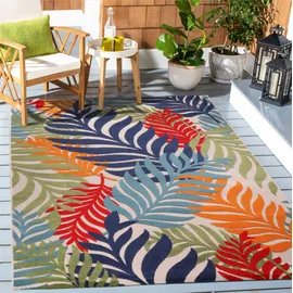 Sanat Outdoorteppich FLORAL bunt B/L: ca. 80x200 cm - Bunt