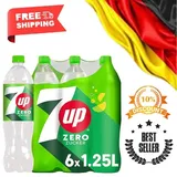 7UP Zero, Zuckerfreie Limonade mit Zitronen- und Limettengeschmack 6 x 1,25l